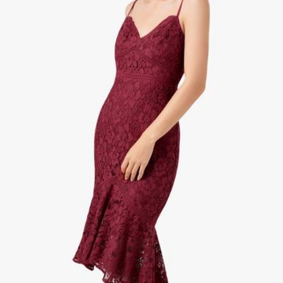 EverNew Red lace dress - Picture 2 of 7